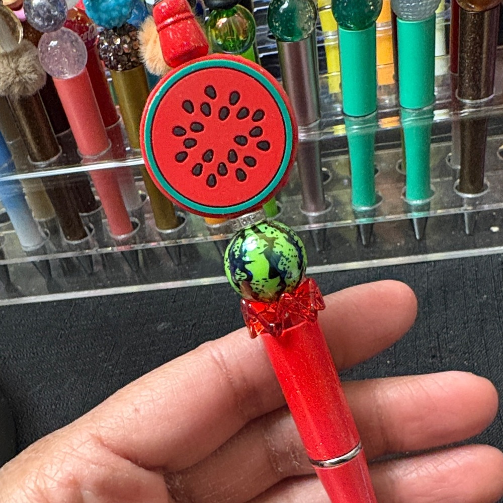 Red Watermelon Novelty Pen